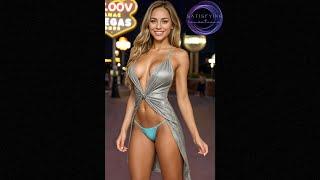 4k LookBook.Tanned & Beautiful Fitness Models Want To Get Lucky In Las Vegas.Can You Help?AI ART#123