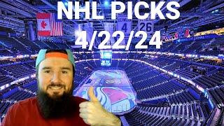 Free NHL Picks Today 4/22/24