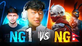 NG main Squad Vs NG NEPAL| BEST 4V4 EVER |