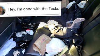 Turo renter trashed my Tesla and stole the dashcam