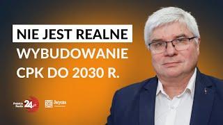 Lasek: projekt CPK został urealniony, zwłaszcza jeżeli chodzi o kolej