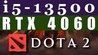 RTX 4060 -- i5-13500 -- Dota 2 FPS Test