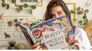 Beasts of the Ancient World - Illustrated Books Using Procreate  - (New Illustrated Book Reveal)