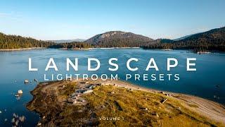 Landscape Lightroom Presets Volume 1 (22 Presets for Lightroom and Lightroom Mobile)