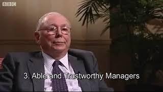 Charlie Munger talks about his  investing strategy & filters to identify stock