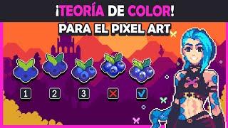  Cómo Hacer Pixel Art: Elije Colores Hermosos 