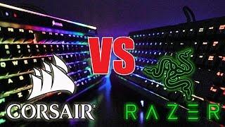 Corsair K95 Platinum VS Razer Blackwidow Chroma V2 Comparison Which is the Best?