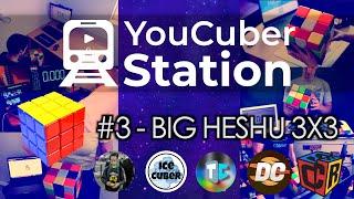 WORLD'S LARGEST 3X3 MEGA RACE!! | YouCuber Station ft. SpeedCubeReview TCKyewbs Ice Cuber + Others!