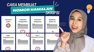 Cara Membuat Nomor Halaman Skripsi di MS Word