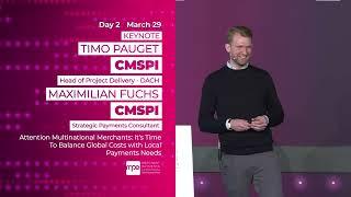 MPE 2023 - Day 2 - Keynote by Maximilian Fuchs / CMSPI & Timo Pauget / CMSPI