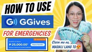 How to Use GGIVES | Step by Step| Pwede gamiting pang GROCERY and CONVERT into Cash| MADALI LANG