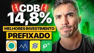 14,8%: MELHORES INVESTIMENTOS da RENDA FIXA PREFIXADOS de 2024 | Vale a pena investir?