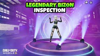 Special Inspection Legendary PP19 Bizon CODM - COD Mobile