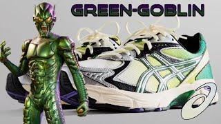 NEW !!! TELL HARRY ! KITH x MARVEL SUPER VILLAINS  x ASICS GT 2160 "GREEN GOBLIN" ! #asics #marvel