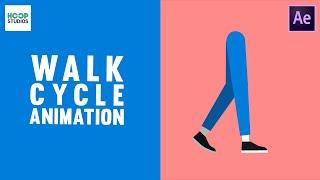 Walk Cycle Animation Tutorial in After Effects | After Effects Tutorial | No Plugins