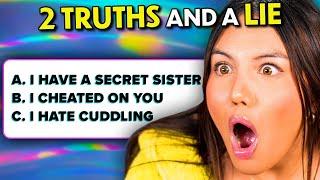 Couples Play Two Truths & A Lie! | React