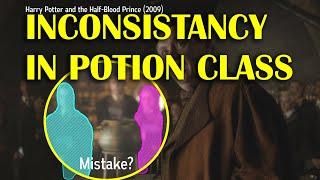 [Movie Mistake] Inconsistency in Potions Class in Harry Potter and the Half-Blood Prince (2009)