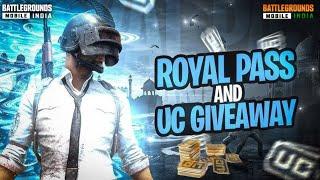 3 ROYAL PASS & 5 REDEEM CODE GIVEAWAY AT 500 LIKES | OFFER CLOSES SOON #royalpassgiveaway  #bgmilive