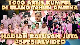 1000 ARTIS DI ULTAH AMEENA !! 1 MALL PENUH!!!