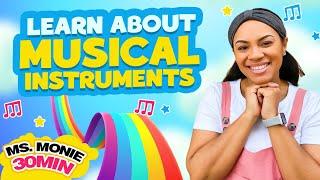 Ms Monie | Musical Instruments | Kids Songs and Videos | Preschool Learning | MonieForKids