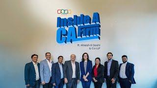 Exploring India's foreign-centric CA firm | Hinesh R. Doshi & Co. LLP | Inside a CA firm