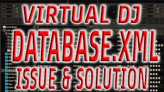 VIRTUAL DJ, ISSUE. DATABASE.XML, MACBOOK AIR, PLAYLISTS ,SONGS UN ANALYSED