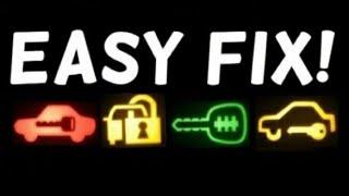 HOW TO FIX AND RESET IMMOBILIZER SYSTEM WARNING LIGHT STAYS ON? HOW TO FIX CAR WITH LOCK SYMBOL