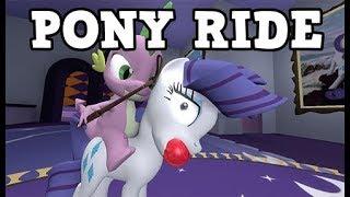 SPIKE RIDES AGAIN WTF MY LITTLE PONY RIDE COMIC DUBS