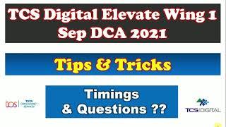 Tips & Tricks for SEP DCA 2021 | TCS DCA 2021 |