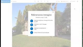 Ridimensionare una foto con l'app FOTO di Windows