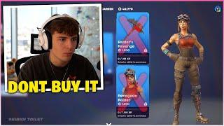 CLIX Refused To BUY OG RENEGADE Raider SKIN After FINDING Out THIS... (Fortnite Moments)