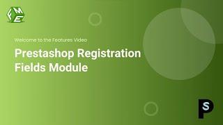 Prestashop Custom Registration Fields Module