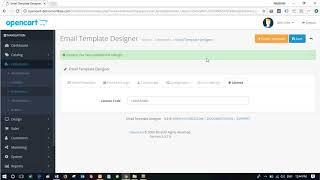 Installing Email Template Designer Pro for OpenCart [OLD]