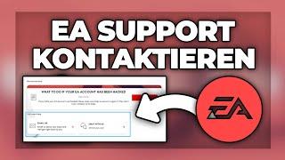 EA Support kontaktieren & EA FC 24 Probleme melden | Tutorial