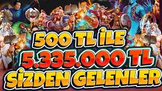 Slot Oyunları | Sizden Gelenler | 500 TL İLE 5.335.000 TL MİLYON KAZANÇLAR | MAXWİN SERİSİ !