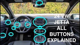 2024 Volkswagen Jetta All Buttons Dials Knobs Explained Overview