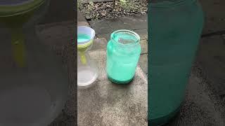 Filtering Copper Carbonate precipitate