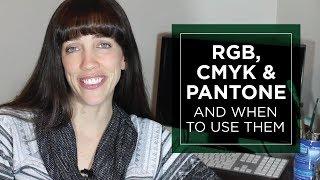 RGB, CMYK, and Pantone (PMS) colors and when to use them