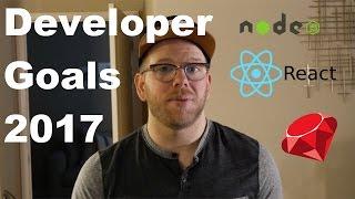 2017 Web Developer Goals!
