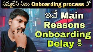 Why Companies Delay the onboarding process in IT ( Telugu ) | @LuckyTechzone