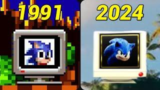 The evolution of Sonic's extra life (1991-2024)