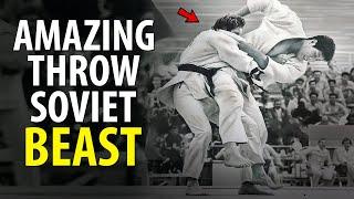 Powerful Throw of Soviet Judoka Shocked Whole Stadium. Sergey Novikov - 1976 Judo Olympics