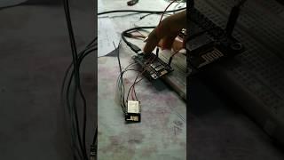 How to connect an esp8266 chips to a ESP8266 developing board ( for program)