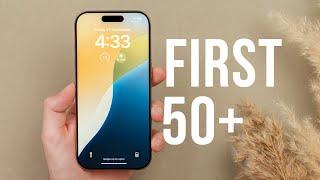 iPhone 16 Pro - First 50 Things To Do! (Tips & Tricks)