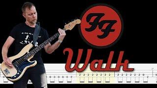 Foo Fighters - Walk (Bass Tabs and Notation ) By @ChamisBass  #chamisbass #basstabs #bass