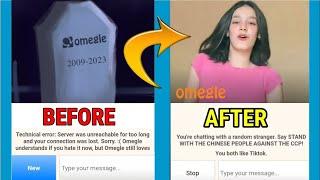 Omegle Shut Down Problem Solution New Update 2024