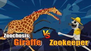 Zoochosis Giraffe vs Zookeeper | Monster Animation