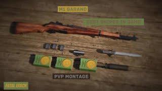 M1 Garand best sniper rifle in scum? FATAL ERROR PVP MONTAGE!