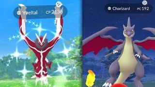 YVELTAL AND MEGA CHARIZARD Y | RAID INVITES| POKEMON GO LIVE