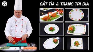 Cắt tỉa rau củ và Trang trí món ăn - Dạy học nấu ăn | Kỹ Năng Vào Bếp